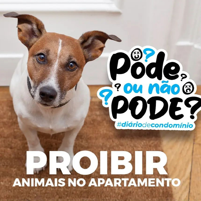 Proibir Animais dentro do Apartamento